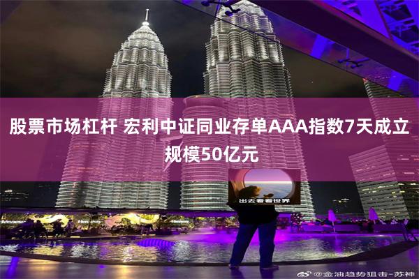 股票市场杠杆 宏利中证同业存单AAA指数7天成立 规模50亿元