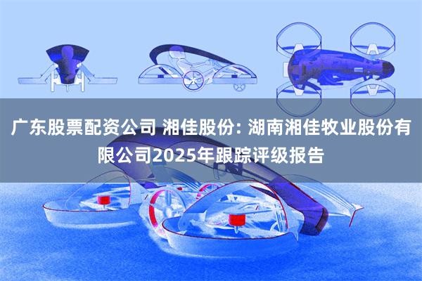 广东股票配资公司 湘佳股份: 湖南湘佳牧业股份有限公司2025年跟踪评级报告