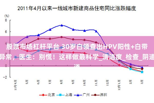 股票市场杠杆平台 30岁白领查出HPV阳性+白带异常，医生：别慌！这样做最科学_清洁度_检查_阴道